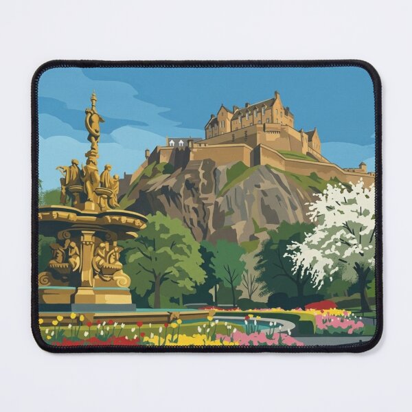 Item preview, Whispers of Princes Street Gardens: Ross Fountain and Edinburgh Castle Magic designed and sold by S-and-W-4ever.