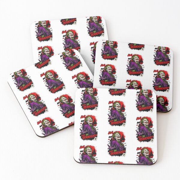 Item preview, Why So Serious? - Joker Laughing Graphic Art designed and sold by PoppaBear71.