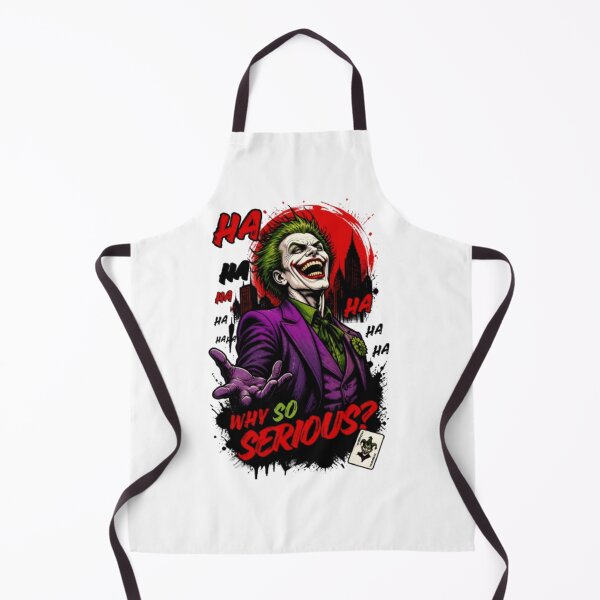 Item preview, Why So Serious? - Joker Laughing Graphic Art designed and sold by PoppaBear71.
