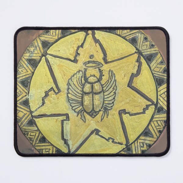 Item preview, The Mummy Key - Acrylic Painting designed and sold by pastichedesign.