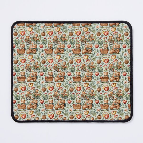 Item preview, Little Forest Friends — apple designed and sold by WanderEastArt.