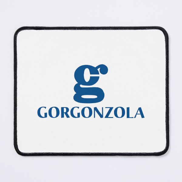 Item preview, Gorgonzola Elegant Typography Blue Logo designed and sold by dxiermk.