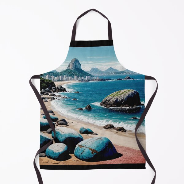Item preview, Arpoador (the Harpoon )a small peninsula between Ipanema and Copacabana.#2 designed and sold by Helios Be. Lavsh.