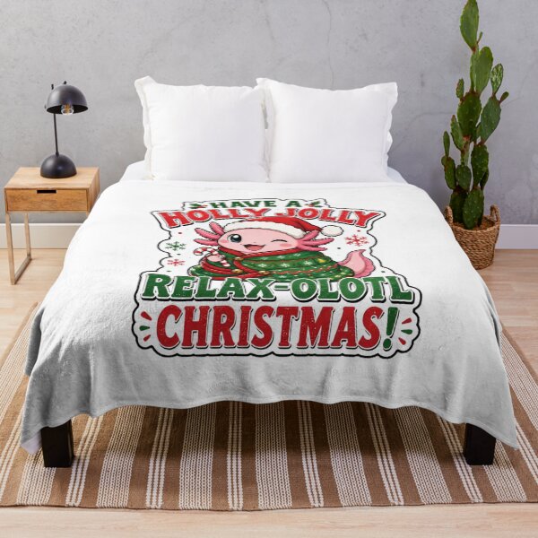 Item preview, Funny Axolotl Christmas Cute Holiday Relaxolotl designed and sold by Uniqueauraaprints.