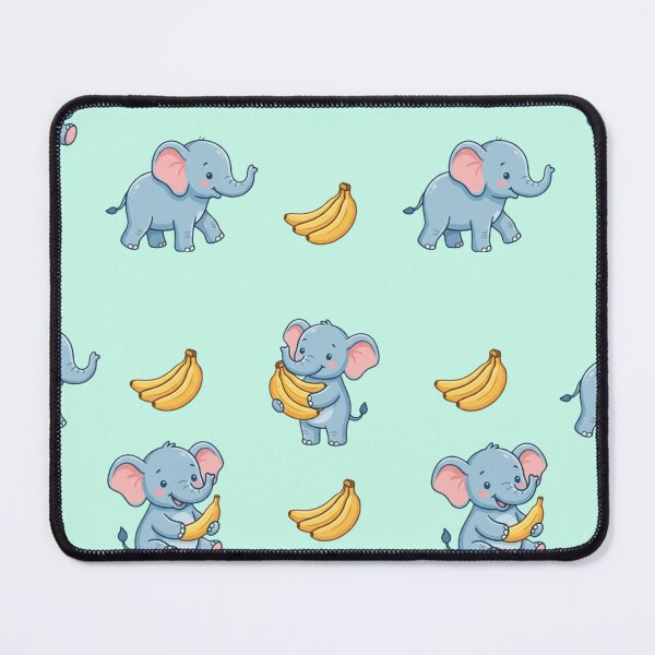 Item preview, Banana Elephant Seamless Pattern designed and sold by Wawa5656.