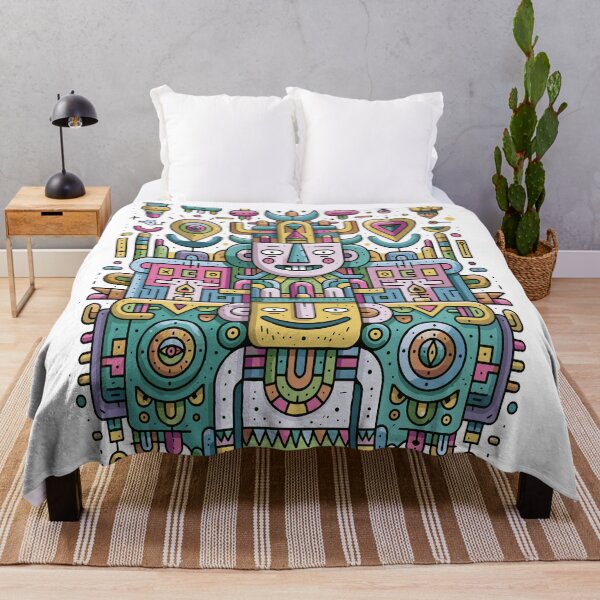 Item preview, Modern Tribal Art Spirit Guardian designed and sold by Romgora.