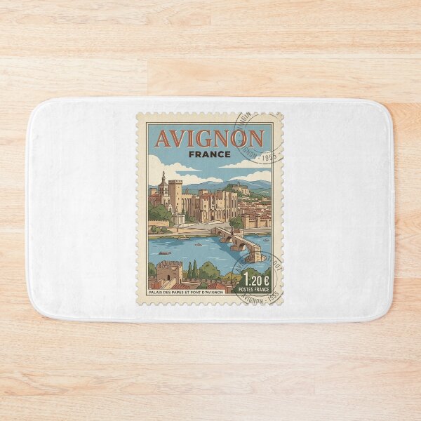 Item preview, Avignon France Palais des Papes Travel Stamp designed and sold by k3rstman1.