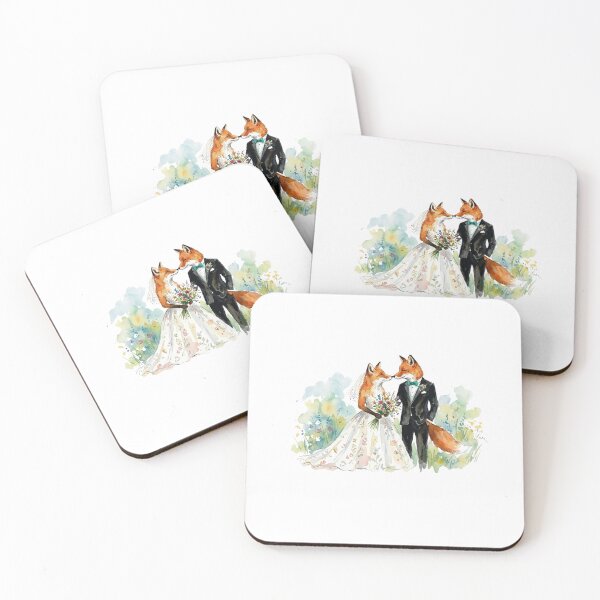 Item preview, Fox Bride Groom designed and sold by Roy & Tiffany.