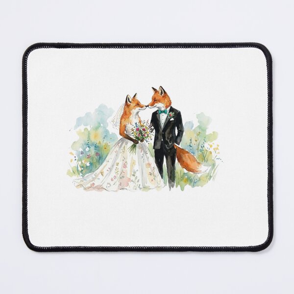 Item preview, Fox Bride Groom designed and sold by Roy & Tiffany.