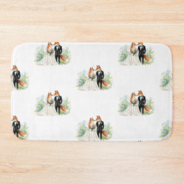 Item preview, Fox Bride Groom designed and sold by Tiffany Roy.