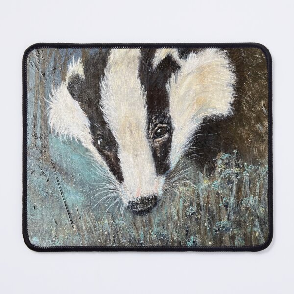 Item preview, badger walk at dusk designed and sold by DoodlesArt62.