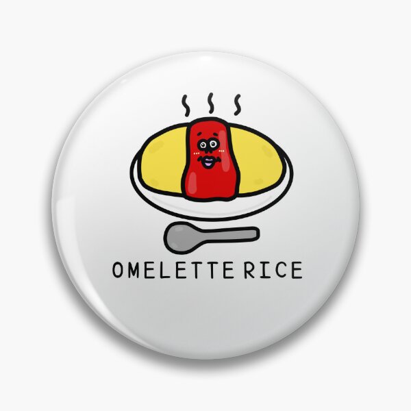 Item preview, Cute OMELET RICE designed and sold by kanaehonkawa.