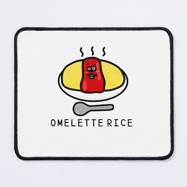 Item preview, Cute OMELET RICE designed and sold by kanaehonkawa.
