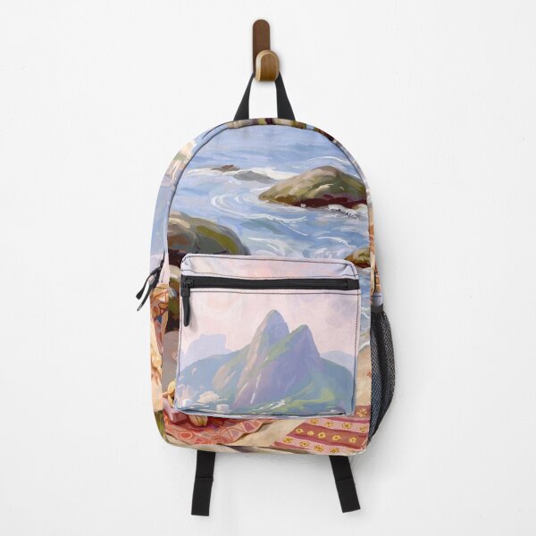 Item preview, Arpoador (the Harpoon )a small peninsula between Ipanema and Copacabana.#4 designed and sold by Helios Be. Lavsh.