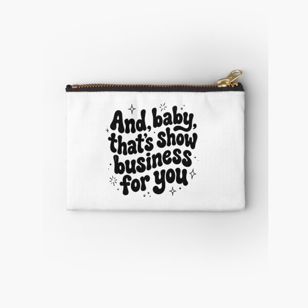 Item preview, And baby, that's show business for you dramatic doodle - Stickers, Phone cases, car stickers designed and sold by Sticker Tonic.