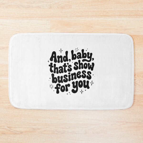 Item preview, And baby, that's show business for you dramatic doodle - Stickers, Phone cases, car stickers designed and sold by Sticker Tonic.