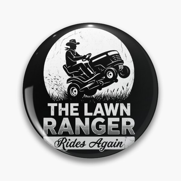 Item preview, The Lawn Ranger Rides Again Mowing Landscaping Gardener Homeowner designed and sold by Doodleoub.
