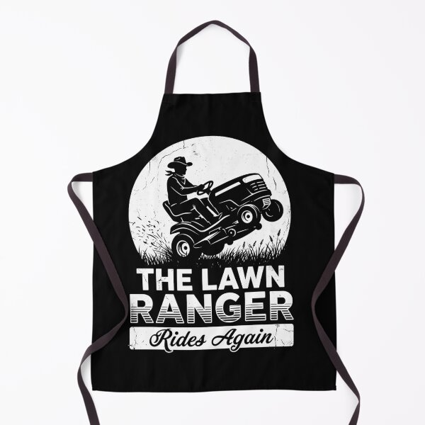 Item preview, The Lawn Ranger Rides Again Mowing Landscaping Gardener Homeowner designed and sold by Doodleoub.