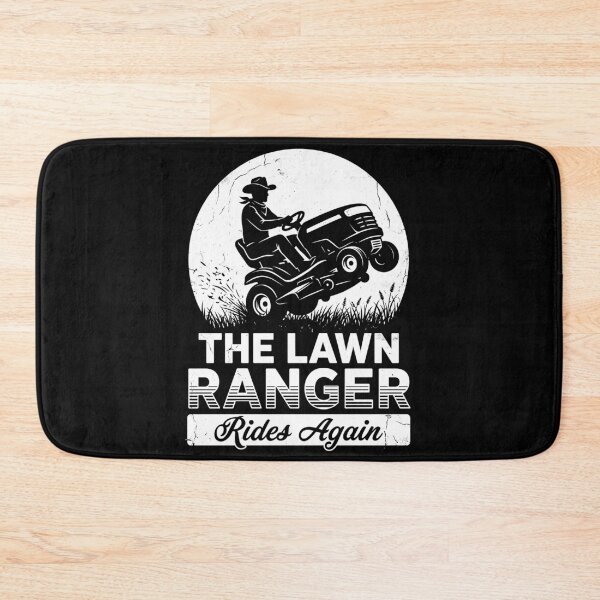 Item preview, The Lawn Ranger Rides Again Mowing Landscaping Gardener Homeowner designed and sold by Doodleoub.