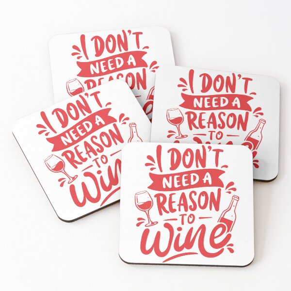 Item preview, I Don't Need a Reason to Wine T-Shirt designed and sold by phsycartwork.