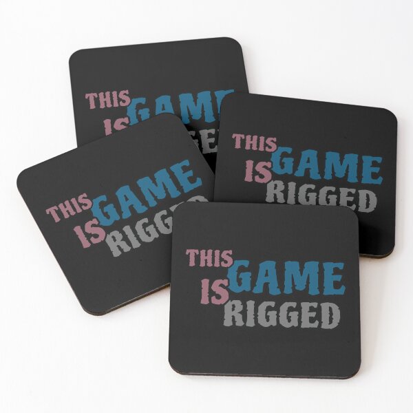 Item preview, This Game Is Rigged designed and sold by Arto Järvinen.