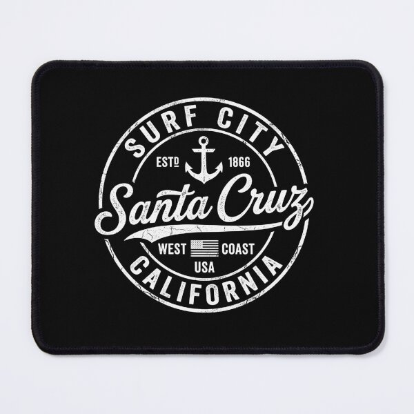 Item preview, Surf City Santa Cruz Estd 1866 West Coast USA California Surfing Ocean Coastal designed and sold by Doodleoub.