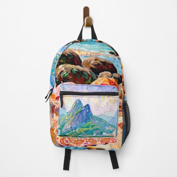 Item preview, Arpoador (the Harpoon )a small peninsula between Ipanema and Copacabana.#5 designed and sold by Helios Be. Lavsh.