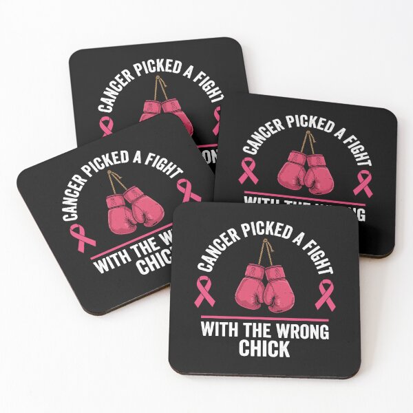 Item preview, Cancer Picked A Fight With The Wrong Chick Female Cancer Warrior Survivor designed and sold by Doodleoub.