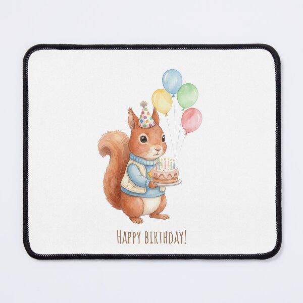 Item preview, Squirrel Happy Birthday designed and sold by Roy & Tiffany.