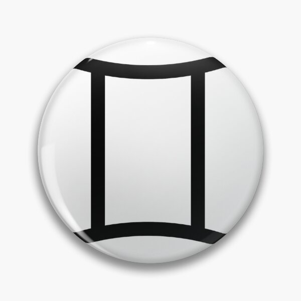 Item preview, Gemini Zodiac Sign Minimalist Symbol designed and sold by marwa-world.