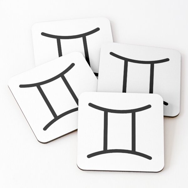 Item preview, Gemini Zodiac Sign Minimalist Symbol designed and sold by marwa-world.
