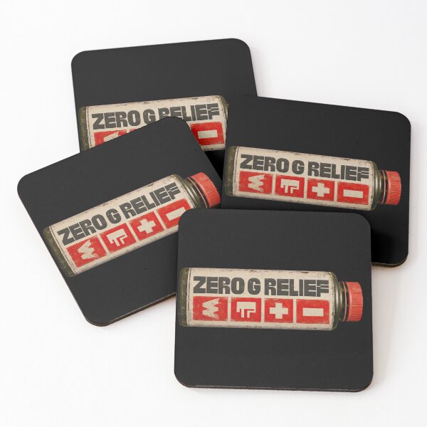 Item preview, Zero G Relief Retro Sci-Fi Pharmaceutical T-Shirt designed and sold by PlanetBPop.