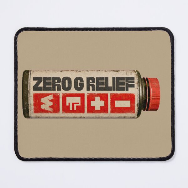 Item preview, Zero G Relief Retro Sci-Fi Pharmaceutical T-Shirt designed and sold by PlanetBPop.