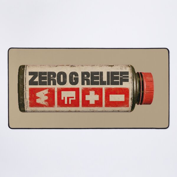 Item preview, Zero G Relief Retro Sci-Fi Pharmaceutical T-Shirt designed and sold by PlanetBPop.