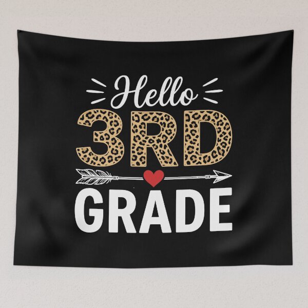 Item preview, Hello 3rd Grade Back To School Third Grader Student Teacher designed and sold by Doodleoub.