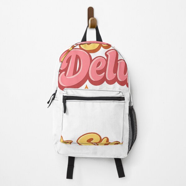 Item preview, Stay Delulu Cute Retro Typography Sticker | Funny Gen Z Aesthetic Quote designed and sold by Genzfirevibes.