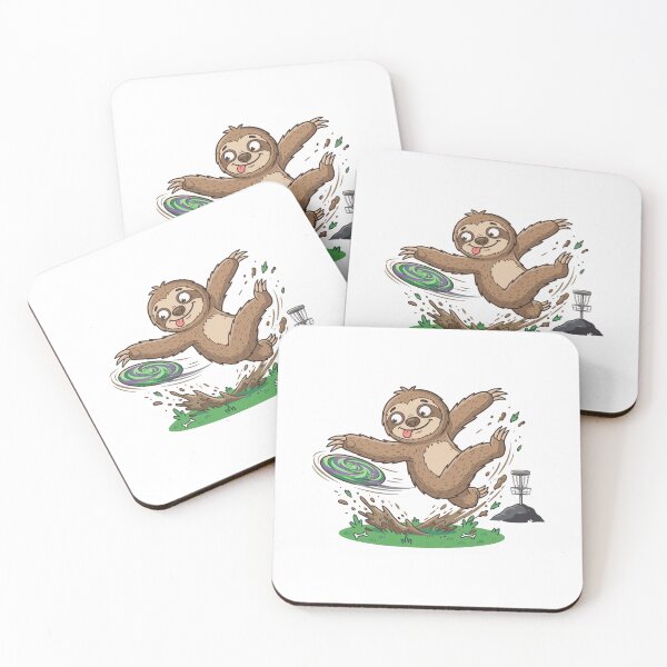 Item preview, Cute sloth disc golf, funny sports design, Sports Gift designed and sold by BobaTeeStore.