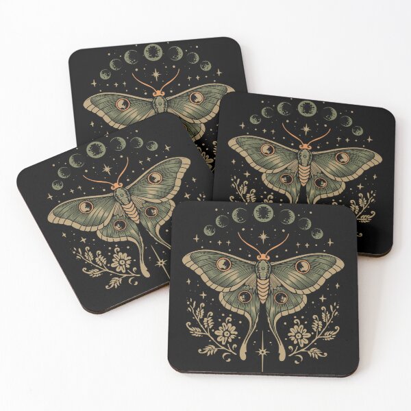 Item preview, Vintage Luna Moth Celestial T-Shirt Design designed and sold by phsycartwork.