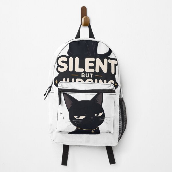 Item preview, Silent But Judging Black Cat Dad Funny Kawaii T-Shirt designed and sold by Ashley critters.