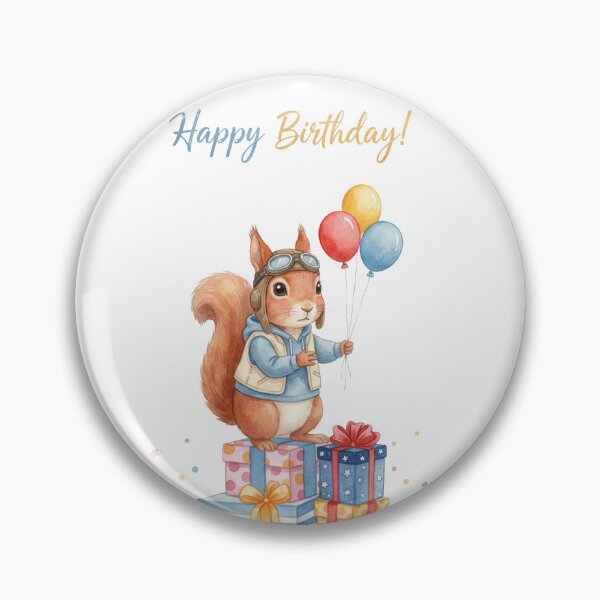 Item preview, Pilot Squirrel Birthday designed and sold by Roy & Tiffany.