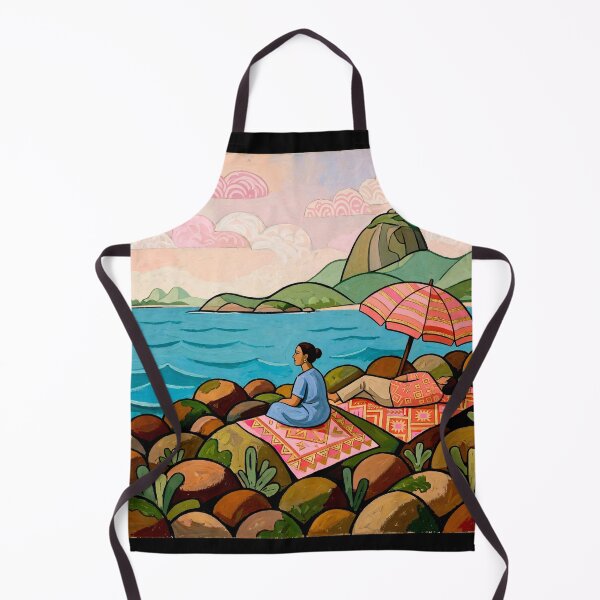 Item preview, Arpoador (the Harpoon )a small peninsula between Ipanema and Copacabana.#6 designed and sold by Helios Be. Lavsh.