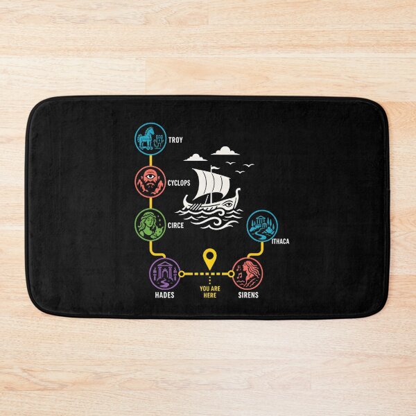 Item preview, The Odyssey Route Map - You Are Here designed and sold by Fenay Designs.