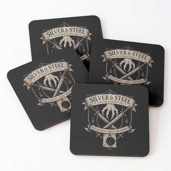 Item preview, Silver & Steel Contracting Co. Monster Removal Crest designed and sold by agearb.