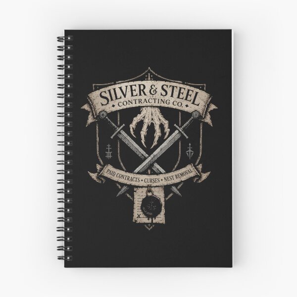 Item preview, Silver & Steel Contracting Co. Monster Removal Crest designed and sold by agearb.