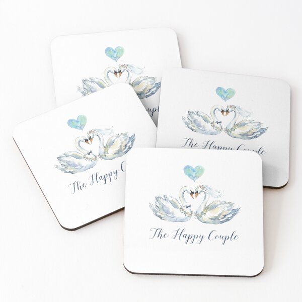 Item preview, Swan Wedding Couple designed and sold by Roy & Tiffany.