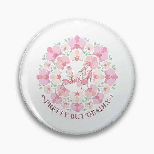Item preview, Pretty But Deadly Fairycore Orchid Mantis Mandala designed and sold by Arc2020.