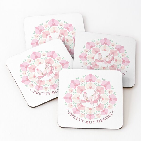 Item preview, Pretty But Deadly Fairycore Orchid Mantis Mandala designed and sold by Arc2020.