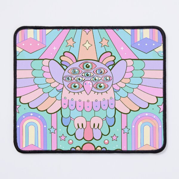 Item preview, Pastel Multieyed Owl Seraphim Mystic Vision designed and sold by Romgora.