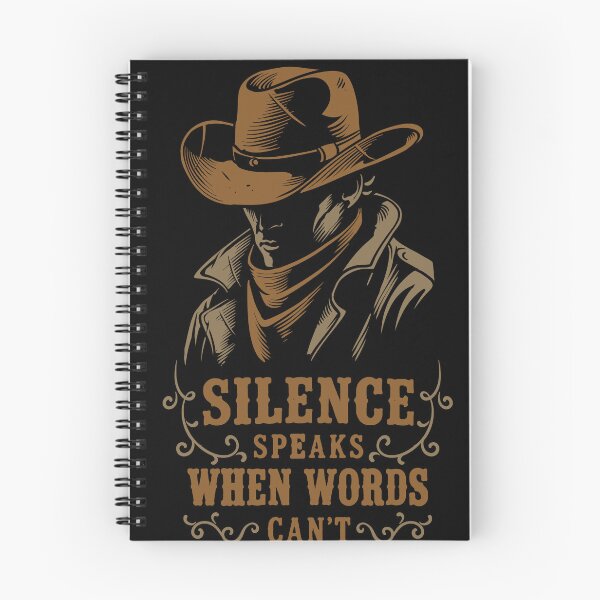 Item preview, Silence Speaks When Words Can't Cowboy T-Shirt designed and sold by phsycartwork.