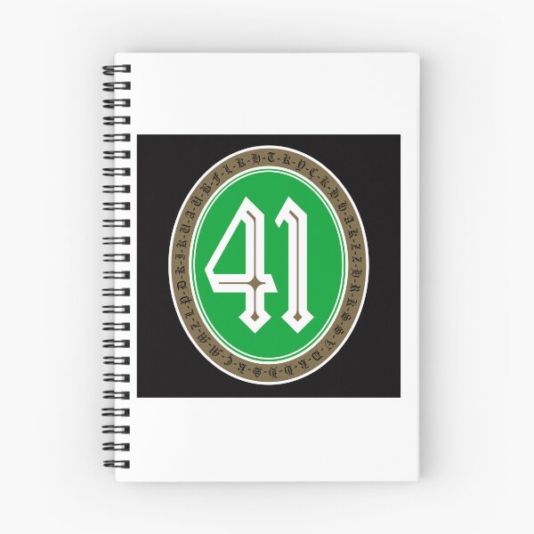 Item preview, Number 41 Gothic Badge Green Emblem designed and sold by dxiermk.